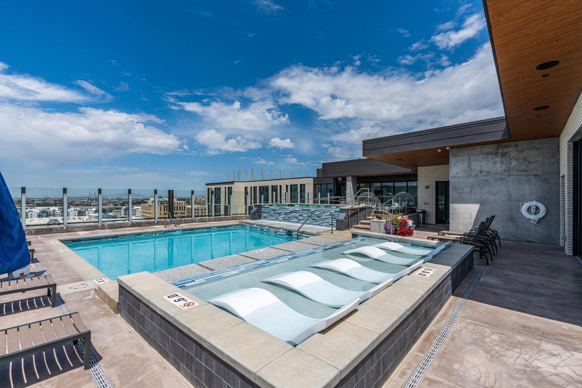 Premium Slc Luxury- Penthouse Views - Top Amenities Apartment Salt Lake City Exterior photo