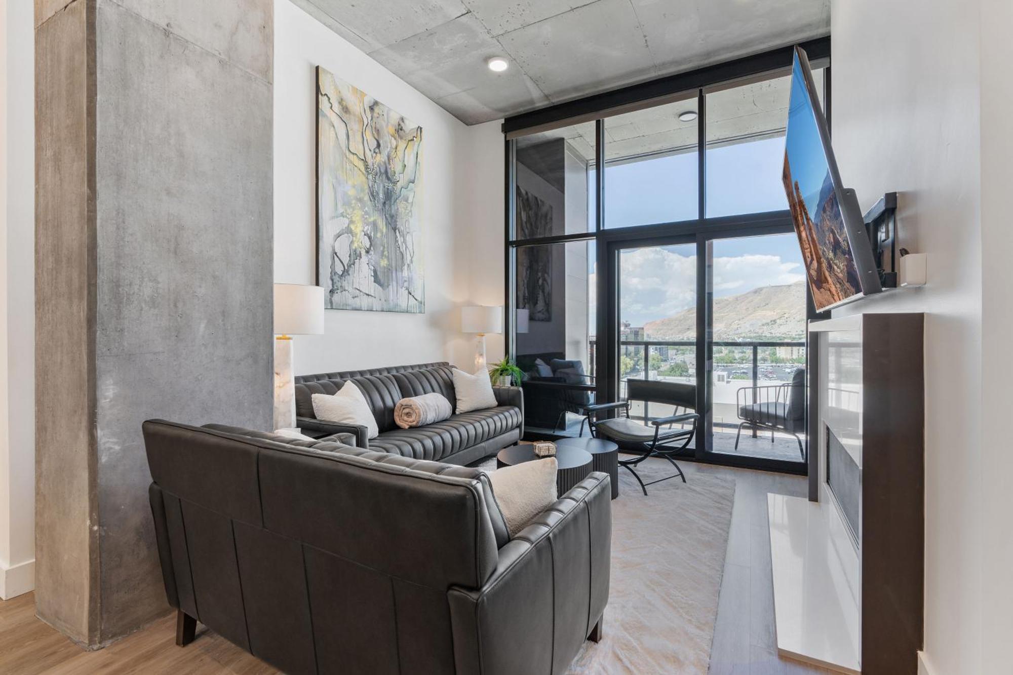 Premium Slc Luxury- Penthouse Views - Top Amenities Apartment Salt Lake City Exterior photo